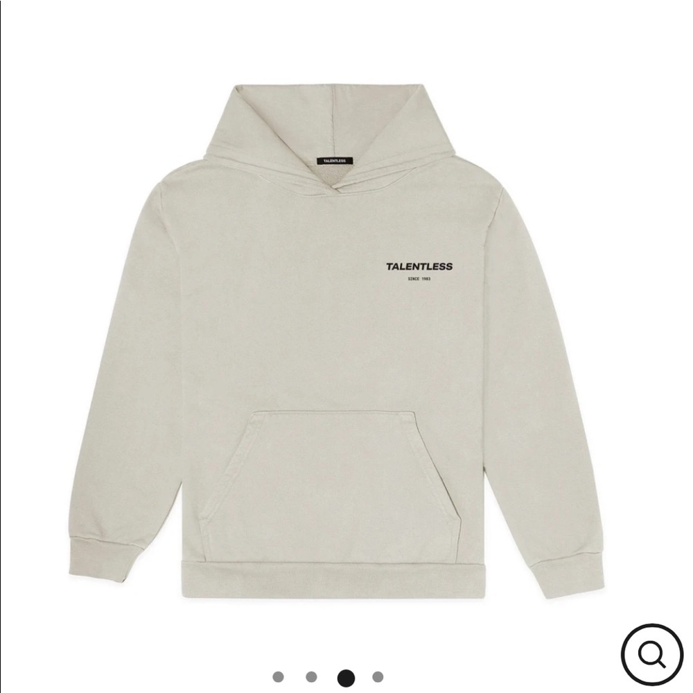 Talentless Sweatshirt in Bone. Unisex Size M.